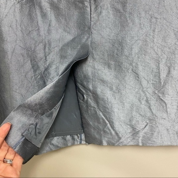 Les Copains Silk Sheath Skirt Made in Italy - Picture 4 of 9